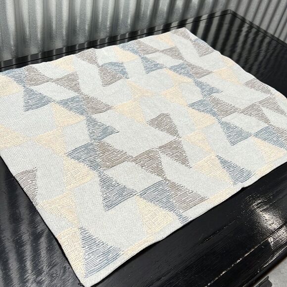 West Elm Stripe Shape Woven Sham - Picture 7 of 9